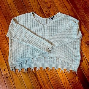 Cropped sweater